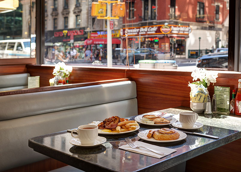 breakfast on table